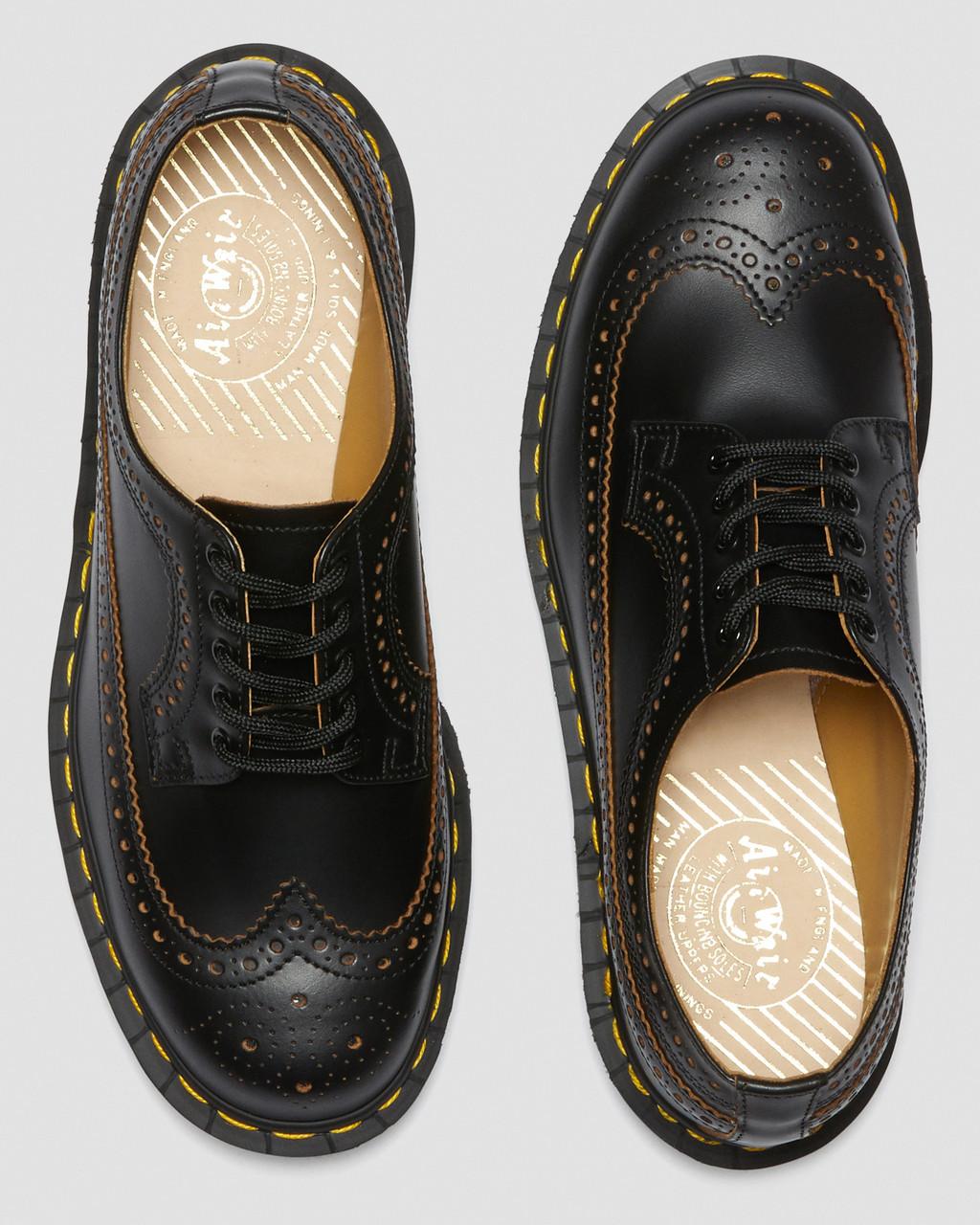 Vintage 3989 Quilon Leather Brogue Shoes