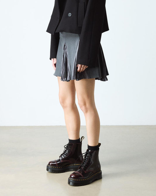 Sinclair Arcadia Leather Platform Boots