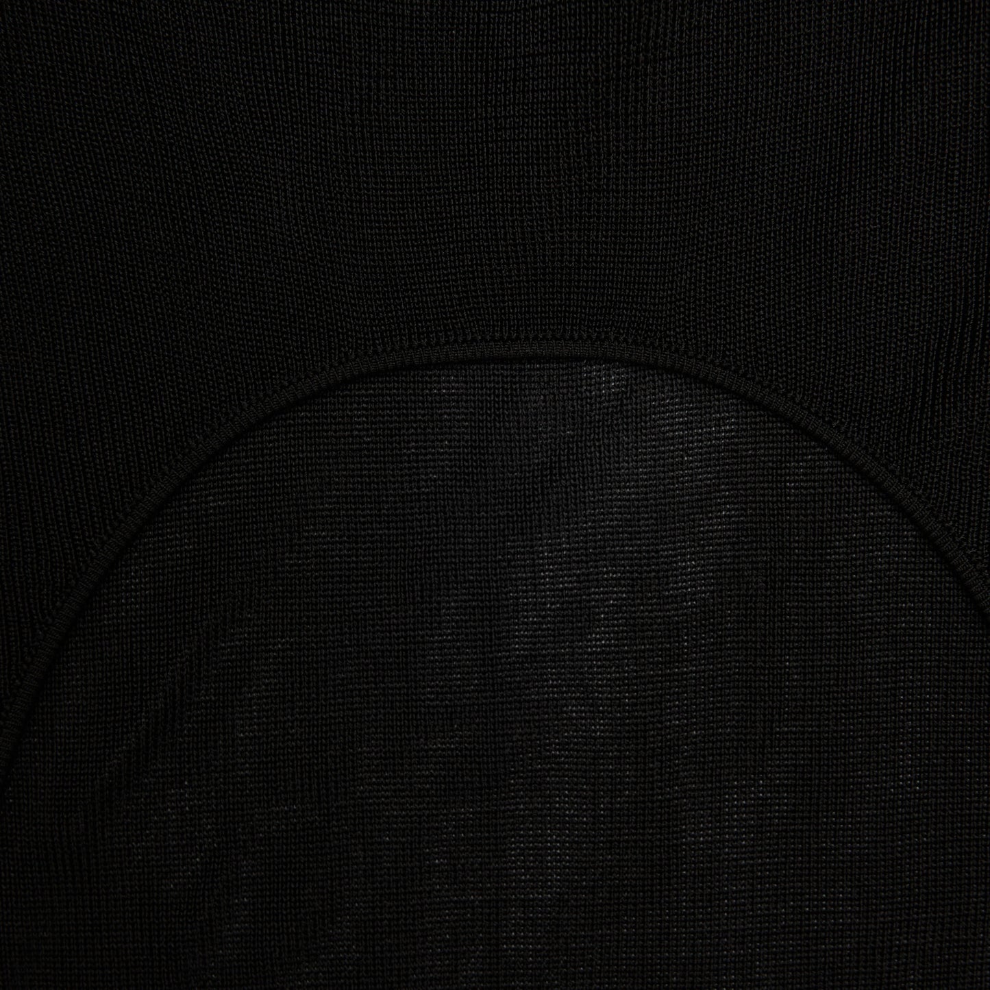 Black Viscose Knit Cut Out Maxi Dress