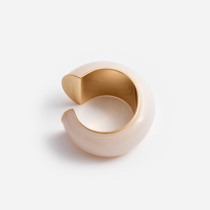 Cream Resin Cuff
