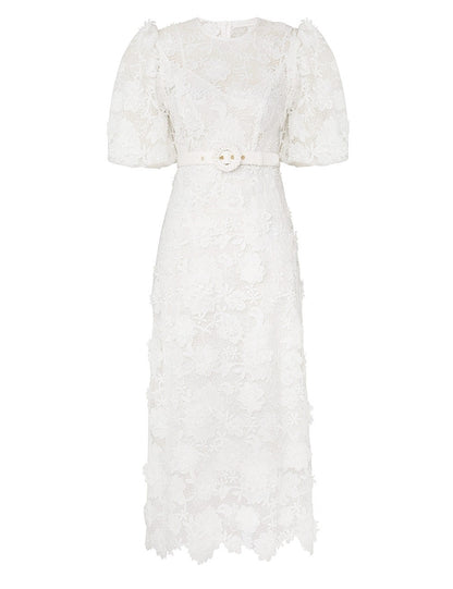 Halliday Lace Flower Dress