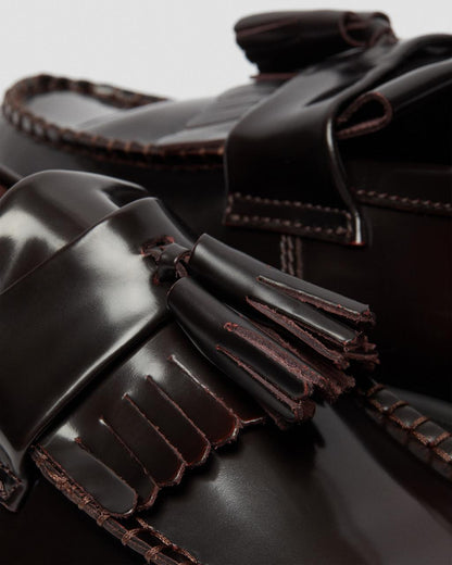 Adrian Arcadia Leather Tassel Loafers