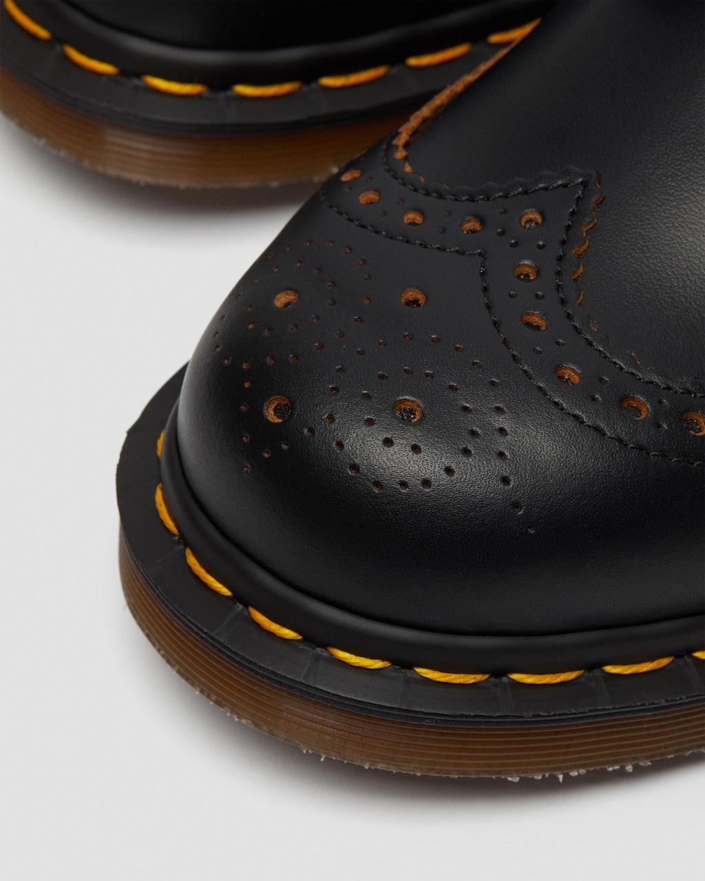 Vintage 3989 Quilon Leather Brogue Shoes