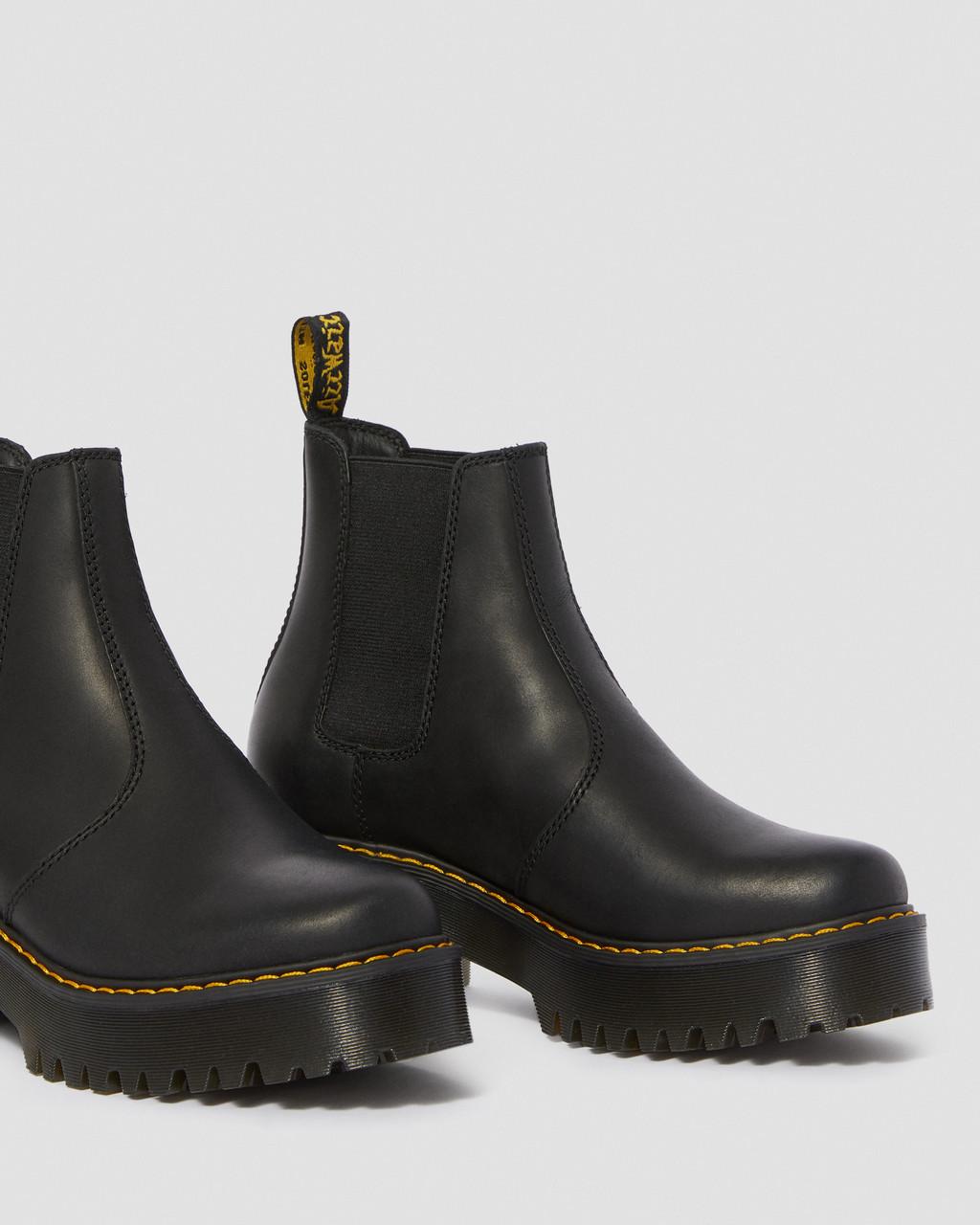 ROMETTY LEATHER CHELSEA BOOTS