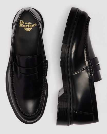PENTON MONOCHROME SMOOTH LEATHER LOAFERS