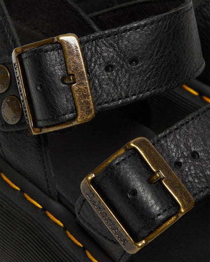Gryphon Quad Leather Platform Sandals