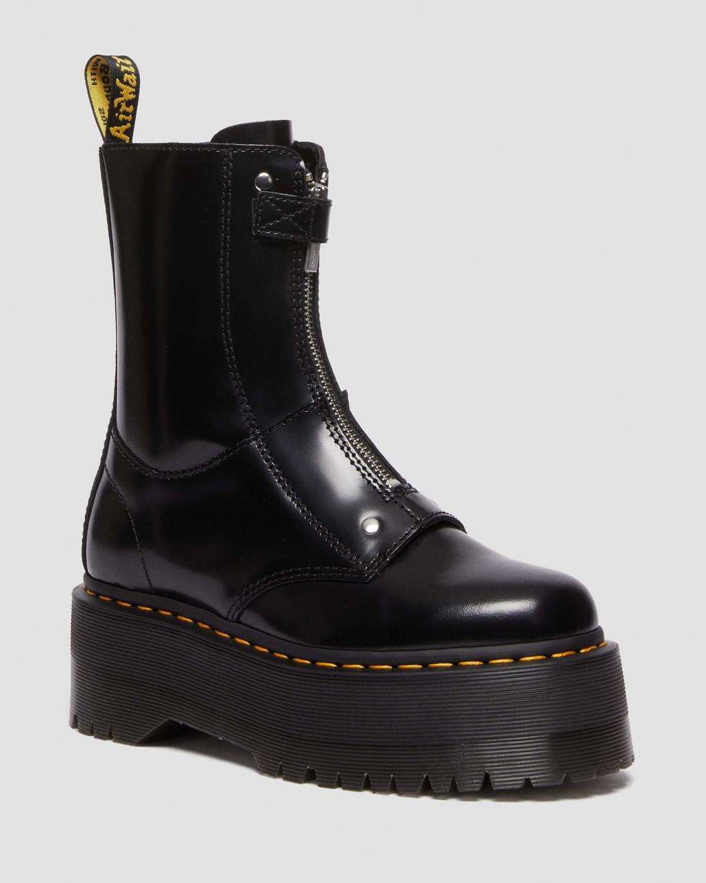 Jetta Hi Max Buttero Leather Platform Boots