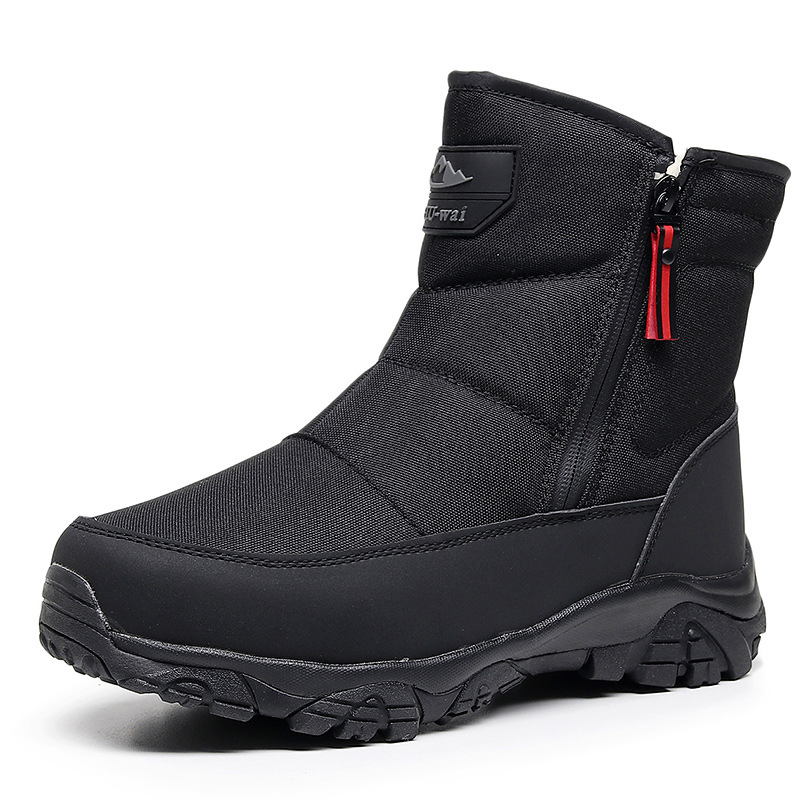 Men’s Waterproof Orthotic Winter Work Boots, Extreme Cold Protection, Non-Slip Durable Sole, All-Day Comfort Insulated Boots
