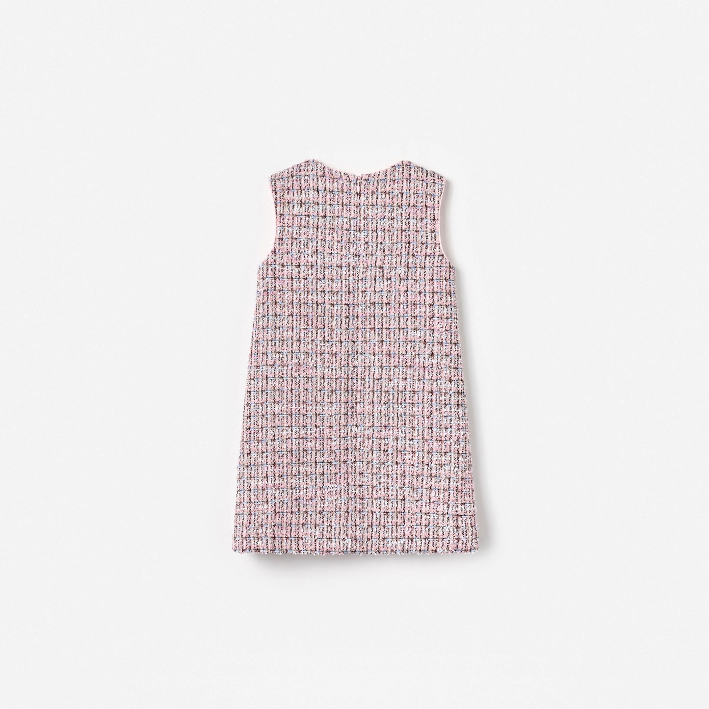 Pink Boucle Dress