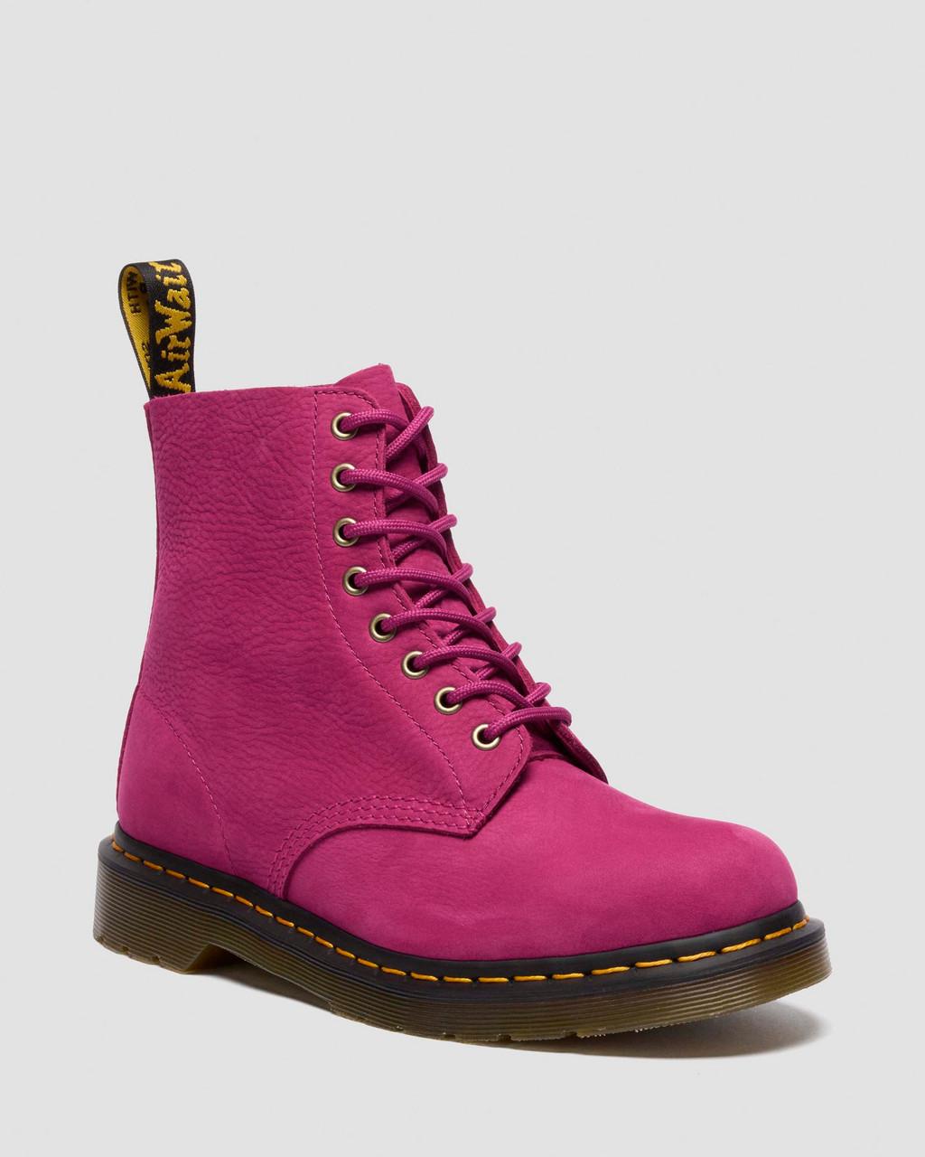 1460 MILLED NUBUCK LACE UP BOOTS