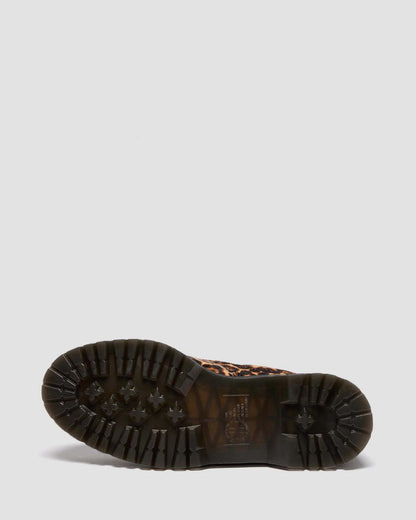 LOWELL LEOPARD PRINT MOC TOE SHOES