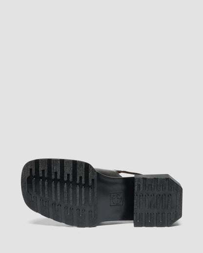 Maybole Square Toe Rub Off Leather Mules