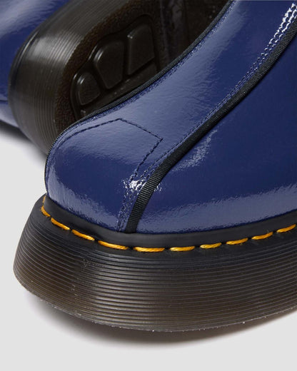 Buzz Hi Distressed Patent Boots