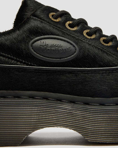 Buzz 5-Eye Hair On Leather Shoes