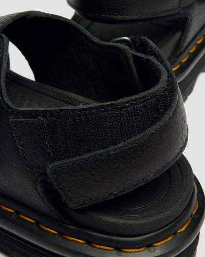 Zebzag Pisa Leather Platform Sandals