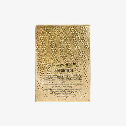 Unisex Confidential Private Gold