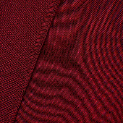 Burgundy Viscose Knit Top