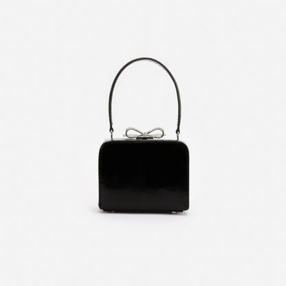 Silver Crystal Micro Bag