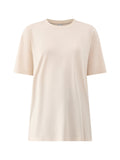 Leighton Boyfriend Tee Beige