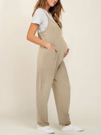 Oversized Jumpsuit - Maternity & Postpartum---Click to buy and get an additional 50% off