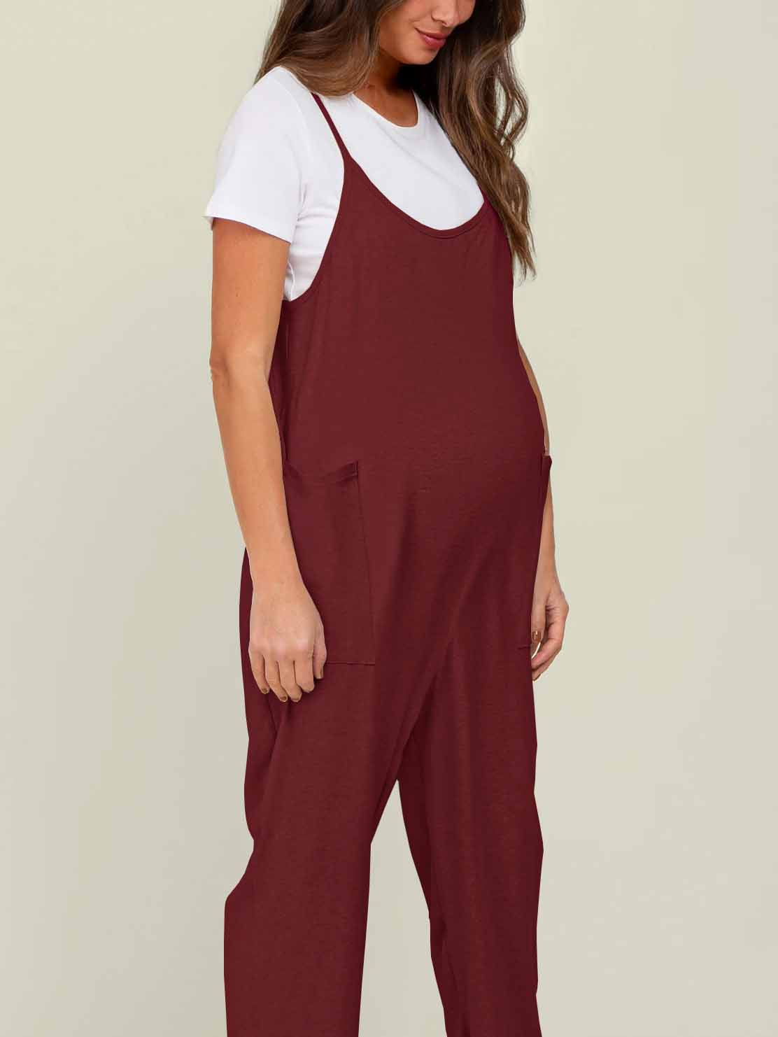 Oversized Jumpsuit - Maternity & Postpartum---Click to buy and get an additional 50% off