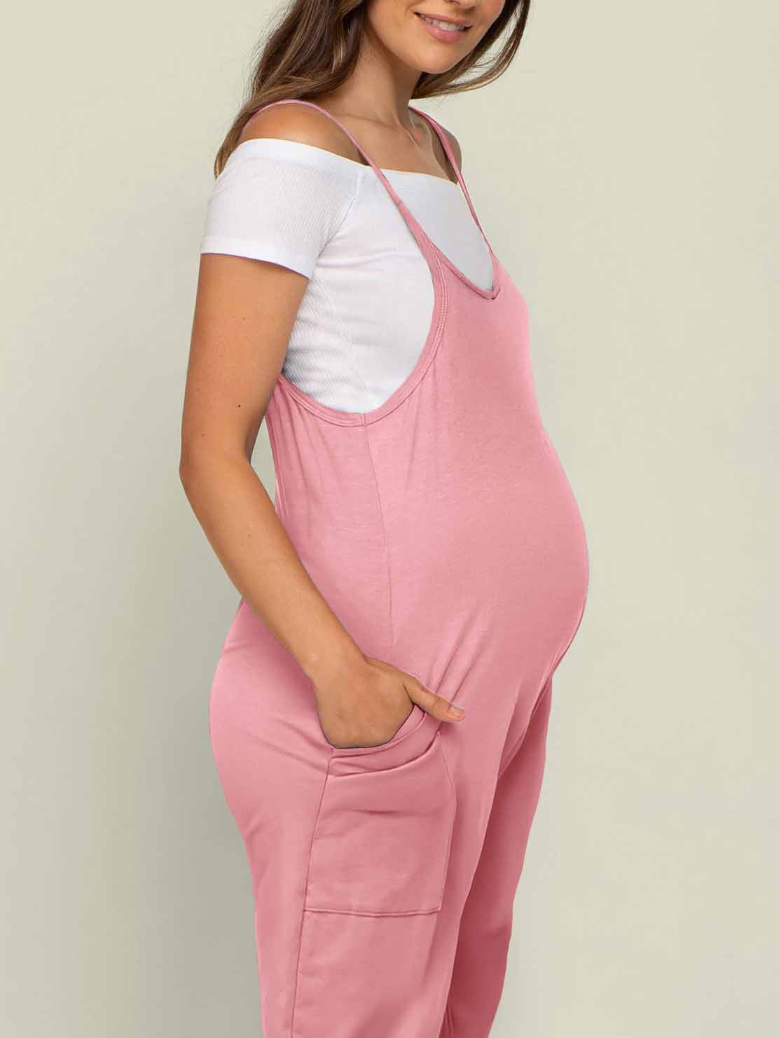 Oversized Jumpsuit - Maternity & Postpartum---Click to buy and get an additional 50% off