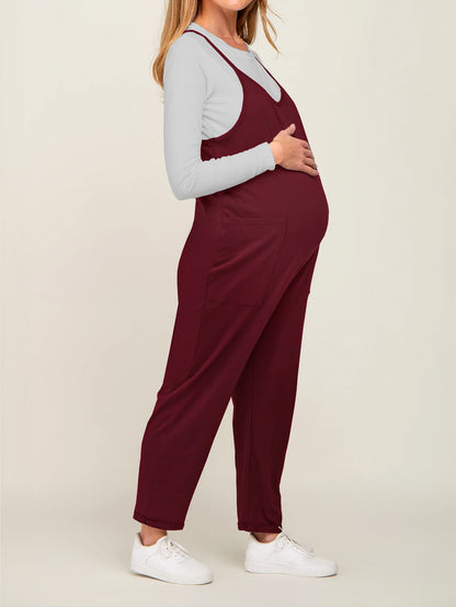 Oversized Jumpsuit - Maternity & Postpartum---Click to buy and get an additional 50% off