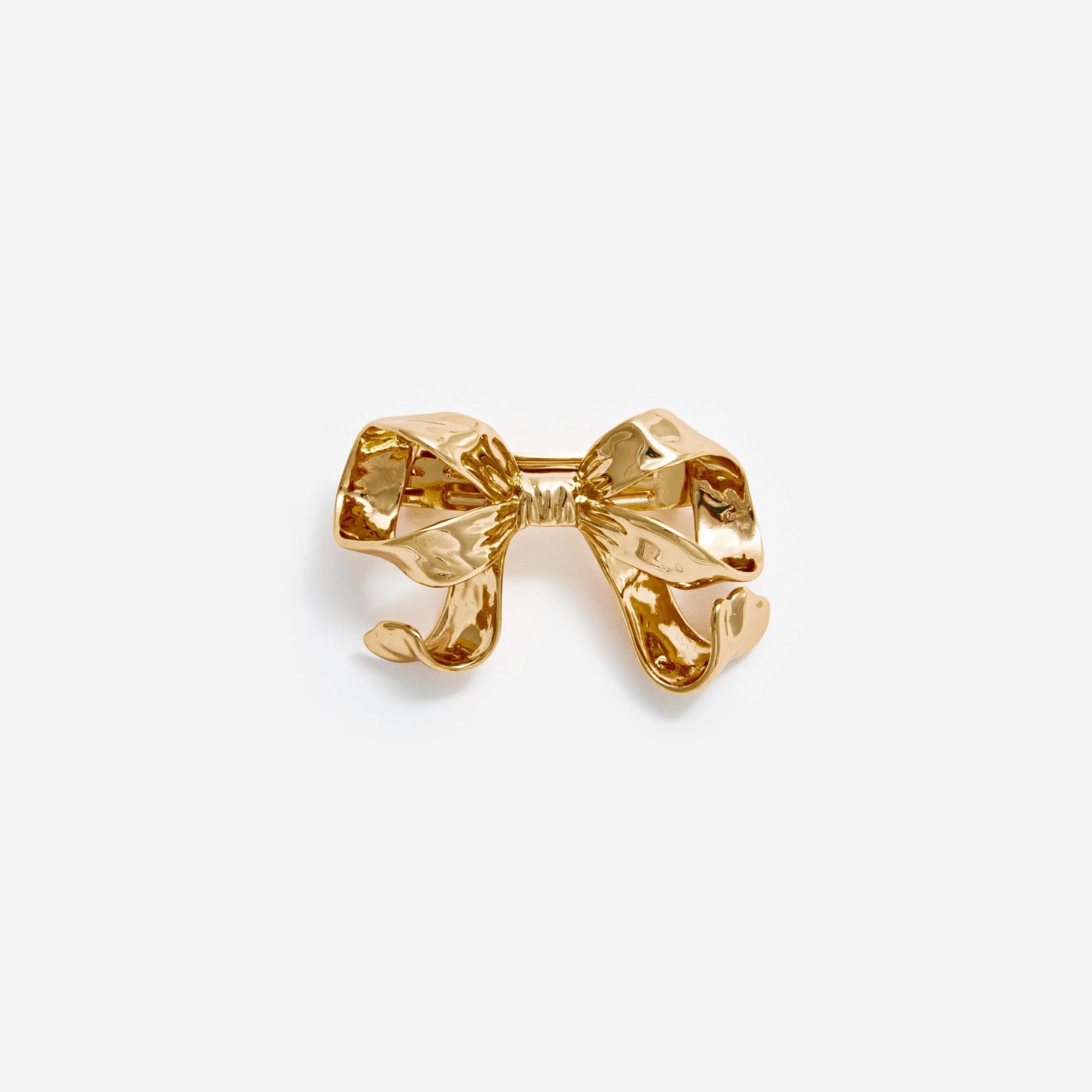 Gold Bow Hair Clip