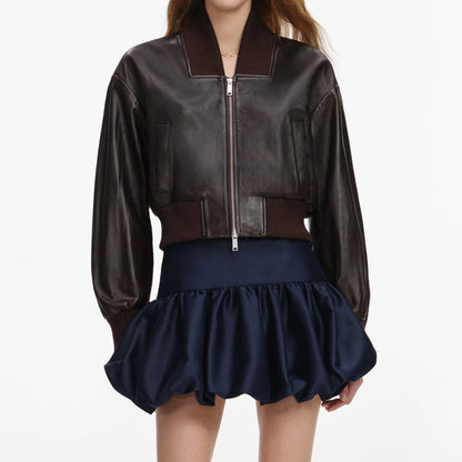 Brown Leather Jacket