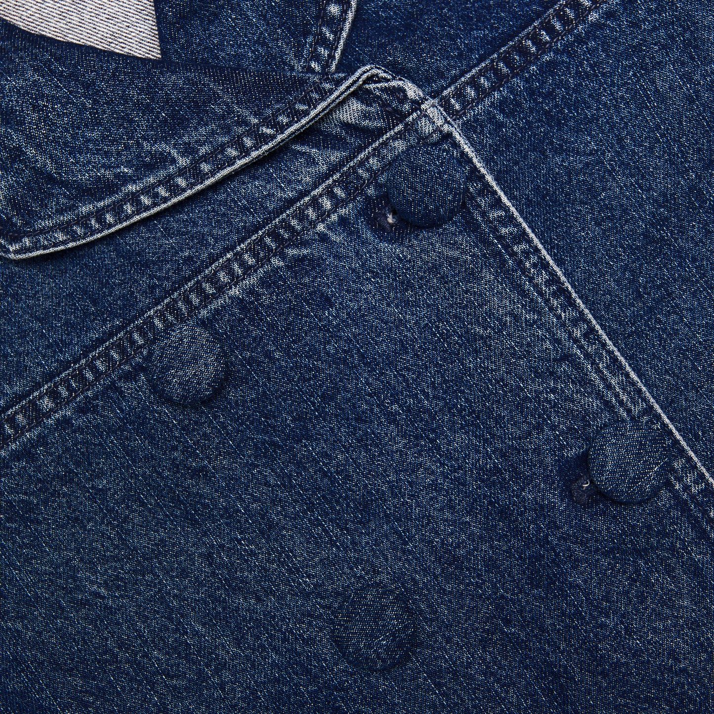 Double Breasted Denim Jacket