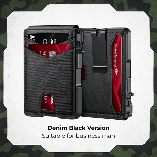 😊The hottest wallet of 2026😊 Tactical Wallet - Military Limited Issue - The Wallet That Holds the Most Cards in the World